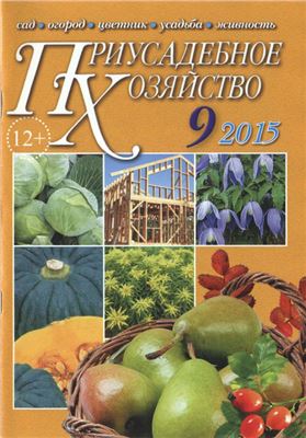 Приусадебное хозяйство 2015 №09 с приложениями Цветы в саду и дома, Дачная кухня