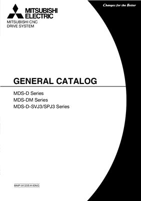 Mitsubishi CNC drive system. General catalog
