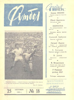 Футбол 1960 №18