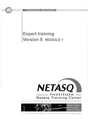 NETASQ - Expert training - Version 8 - MODULE 1