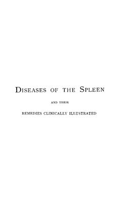 Burnett J. Compton Diseases of the Spleen