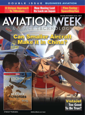 Aviation Week & Space Technology 2013 №36 Vol.175 Special double: Can Smaller Aircraft Make it in China?