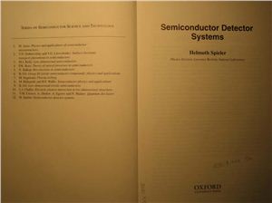 Spieler H. Semiconductor detector systems