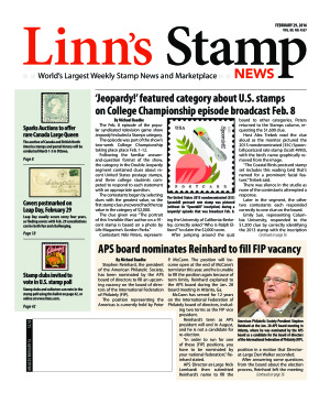 Linn's Stamp News 2016 Vol.89 №4557