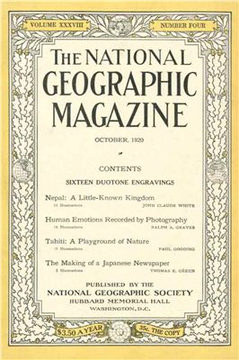 National Geographic Magazine 1920 №10