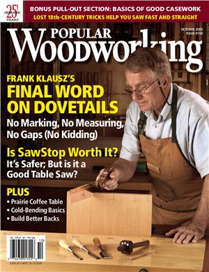 Popular Woodworking 2005 №150