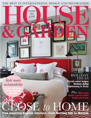 House & Garden 2012 №11 November (UK)