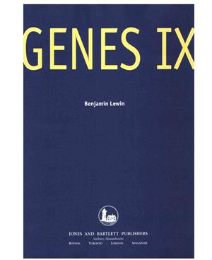 Lewin Benjamin (ed.) Genes IX