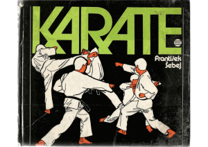 Šebej František. Karate
