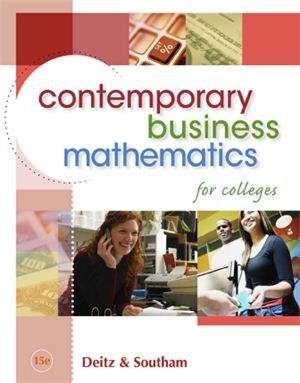 Deitz J.E., Southam J.L. Contemporary Business Mathematics for Colleges