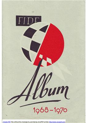 Album FIDE 1968 - 1970