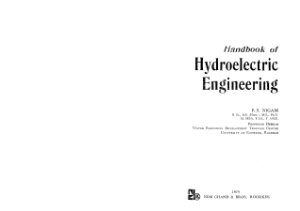 Nigam P. Handbook of Hydroelectric Engineering