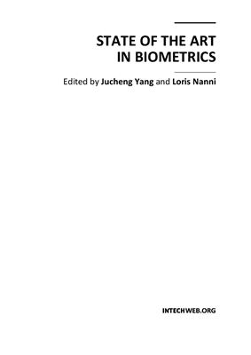 Yang J., Nanni L. (eds.) State of the Art in Biometrics