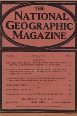 National Geographic Magazine 1901 №04