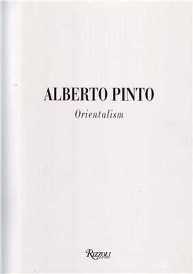 Pinto Alberto. Orientalism (Ориентализм в интерьере. Альберто Пинто)