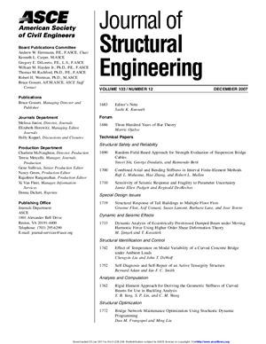 Journal of Structural Engineering 2007 №12