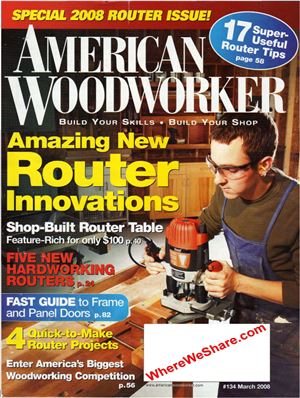 American Woodworker 2008 №134