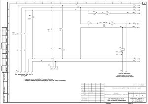 Схема щита автоматизации вентиляции ПЛК PIXEL