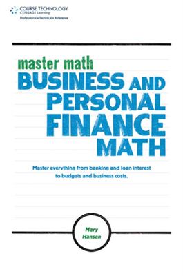 Hansen M. Master Math: Business and Personal Finance Math