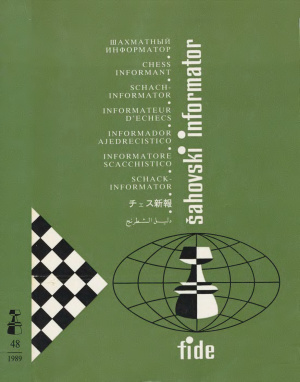 Шахматный информатор 1989 №048