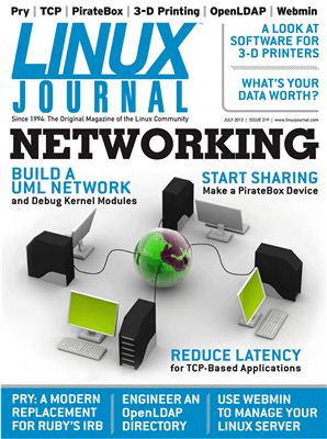 Linux Journal 2012 №219 июль