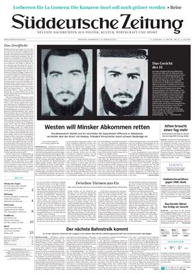 Süddeutsche Zeitung 2015 №41 Februar 19