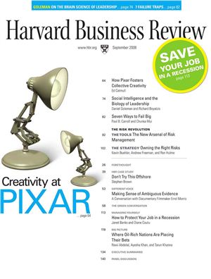 Harvard Business Review 2008 №09 September