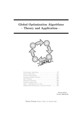 Weise T. Global Optimization Algorithms. Theory and Application