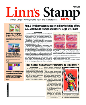 Linn's Stamp News 2016 Vol.89 №4580