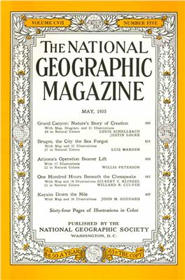 National Geographic Magazine 1955 №05