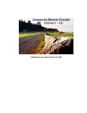 Kuphaldt Tony R. Lessons In Electric Circuits, Volume I - DC