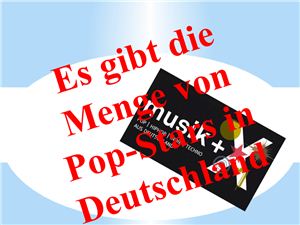 Pop-Musik aus Deutschland