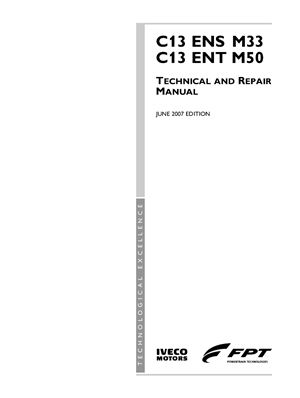 Technical and Repair Manual C13 ENS M33