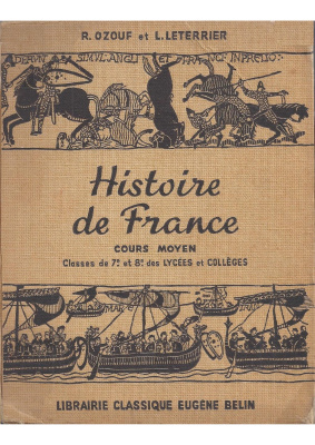 Ozouf R., Leterrier L. Histoire de France. Cours moyen
