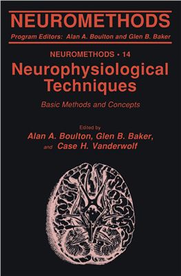 Boulton A.A., Baker G.B., Vanderwolf C.H. (eds.) Neurophysiological Techniques. Basic Methods and Concepts