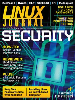 Linux Journal 2012 №213 январь