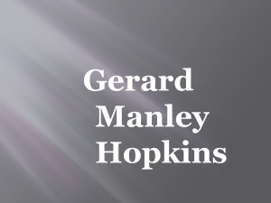 Hopkins Gerard Manley