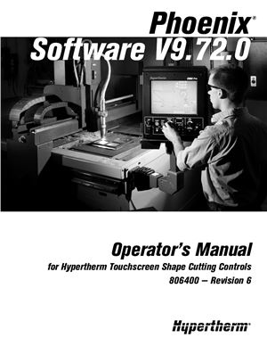 Operator’s Manual. Phoenix Software V9.72.0