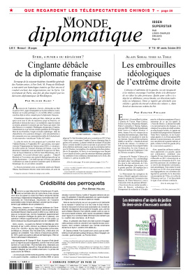 Le Monde diplomatique 2013 Octobre №715