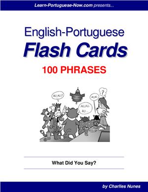 Charlles Nunes. English-Portuguese Flash Cards - 100 Phrases