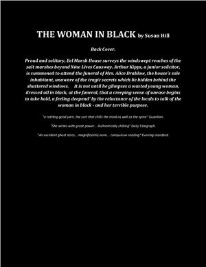Hill Susan. The Woman in Black: A Ghost Story