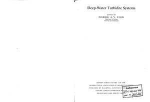 Dorrik A.V. Stow (editor). Deep-Water Turbidite Systems