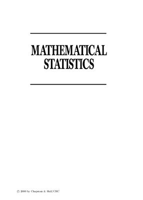 Knight, K. Mathematical statistics