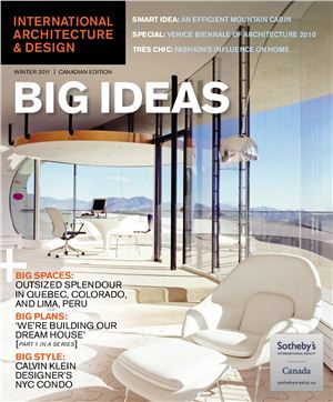 International Architecture &amp; Design Magazine. Winter 2011