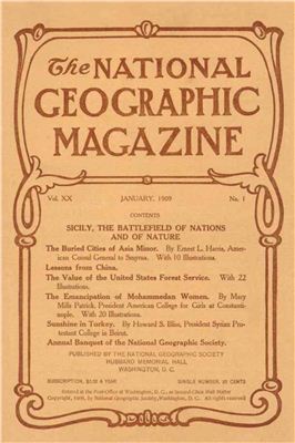 National Geographic Magazine 1909 №01