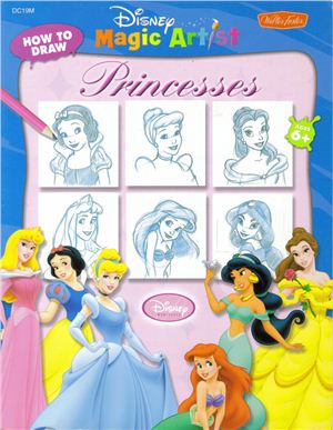 How to draw princesess. Как рисовать принцесс