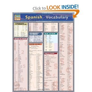 Таблица - Arnet Liliane, M.A. Barcharts Quick Guides: Spanish Vocabulary
