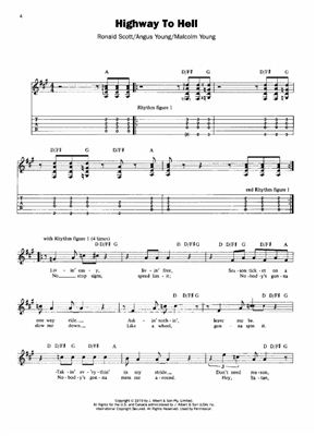 AC/DC. The best of. (TAB, chords)