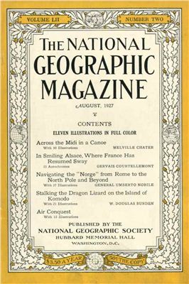 National Geographic Magazine 1927 №08