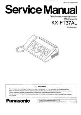 Факс PANASONIC-KX-FT37
